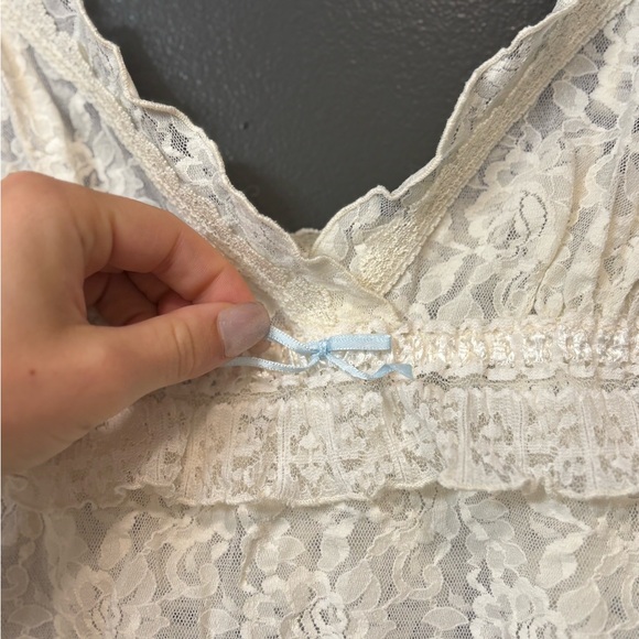 Hanky Panky Cream Lace Slip - Picture 3 of 6
